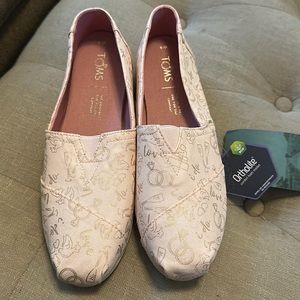 Tom's Pink Wedding Day Flats